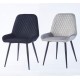 Bloom Dining Chair Grey or Black Velvet